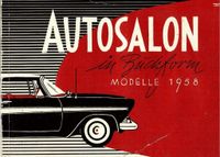 Autosalon in Buchform 1958 Bayern - Obertrubach Vorschau