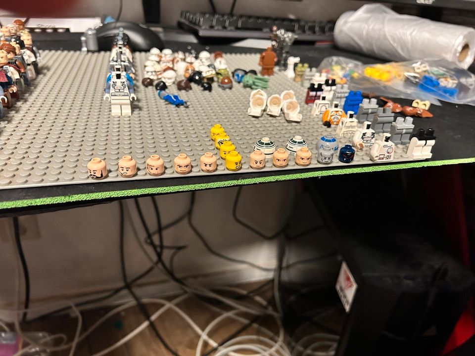 Lego Star Wars Figuren Ersatzteile Sammlung Konvolut in Flöha 
