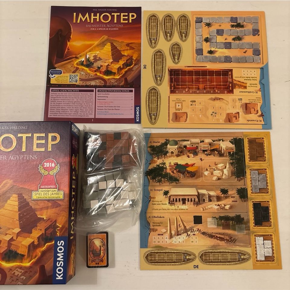 Kosmos Imhotep Spiel neu in Salzkotten