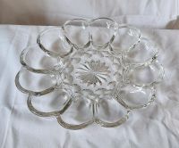 Vintage Glas Eierplatte Eierteller 25cm Bayern - Dittelbrunn Vorschau