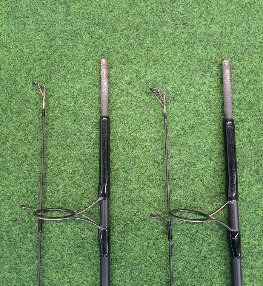 2× Daiwa Longbow DF 12ft 3lbs Karpfenruten Weitwurf Angeln Carp in Bad Bentheim