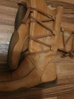 Boots/ Schnürstiefel Lammfell Leder Camel Farbe Gr.37 Schleswig-Holstein - Reinbek Vorschau