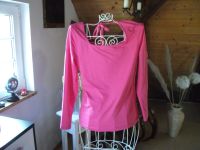 Shirt Langarmshirt knallrosa pink Trapez  Ausschnitt  Gr.40/42 Baden-Württemberg - Wald Vorschau