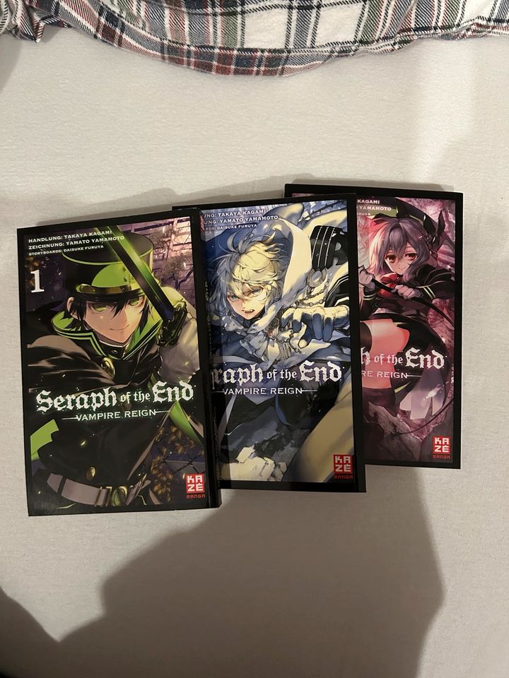 Manga Seraph of the end 1,2&3 in Duisburg