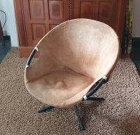 Midcentury Balloon Chair Leder Sessel Stuhl 60s 60er Baden-Württemberg - Remseck am Neckar Vorschau