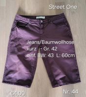 Jeans kurz / BaumwollShorts Gr. 42 Street One München - Ramersdorf-Perlach Vorschau
