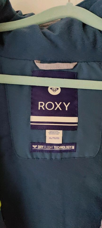 Roxy Snowboardjacke Mint, grau, grün Gr. XL in Saarbrücken