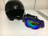 Skihelm SMITH schwarz mit Skibrille Gr. XS Bayern - Neusäß Vorschau