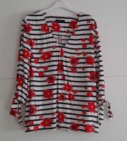 ZERO Bluse *wie NEU* maritim floral gestreift Shirt süße Details Nordrhein-Westfalen - Unna Vorschau