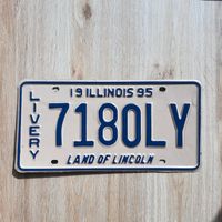 Illinois USA US Kennzeichen Nummernschild license plate Schild Bayern - Großmehring Vorschau