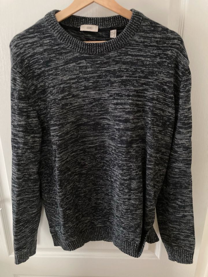 Strickpullover*grau meliert*Edc*Esprit*XL*Pulli*Pullover*warm*TOP in Wedemark