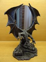 Drachen Dragon Spiegel Tischspiegel Gothic Mystic Fantasy Niedersachsen - Warmsen Vorschau