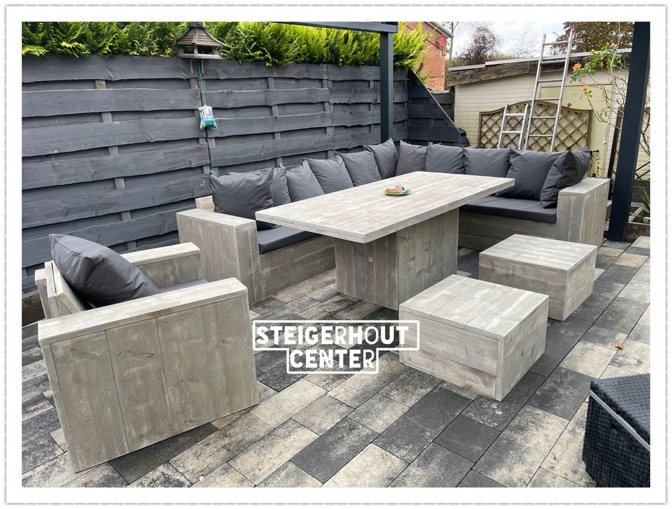 Robust Lounge-Set Lounge Sofa Eckbänken Terrassenmöbel Sitzgruppe in Centrum