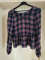karierte Tartan Bluse Shirt 36 Niedersachsen - Nörten-Hardenberg Vorschau