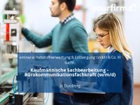 Kaufmännische Sachbearbeitung - Bürokommunikationsfachkraft (w/ Duisburg - Duisburg-Mitte Vorschau