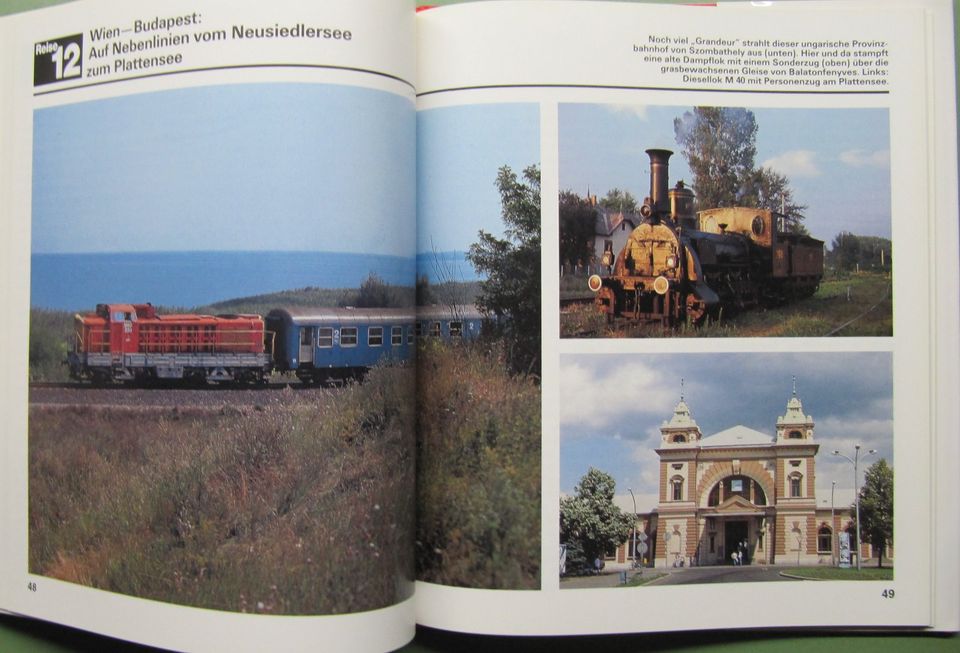 Eisenbahnen der Welt  Osteuropa Dampf Lok, E-Lok, V-Lok, Triebzug in Hausen bei Würzburg