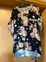 Pink Cherry Made in Italy Tunika schwarz Rosen L 40 NEU Nordrhein-Westfalen - Minden Vorschau