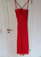 Rotes langes Abendkleid von Ugo Zaldi, Seide, Gr. 36/38 mit Schal Berlin - Rudow Vorschau