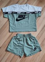 Sporthose Sportshirt Kurzarm Nike weiß grün XS S Rheinland-Pfalz - Rammelsbach Vorschau