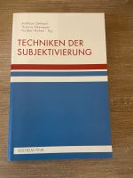 Techniken der Subjektivierung, Alkemeyer, Gelhard, Ricken Bayern - Büchenbach Vorschau