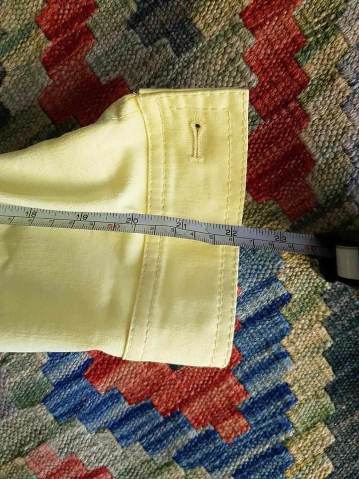 Choice leichte Sommerjacke in Jeansjackenform 36/38 gelb in Gundelfingen