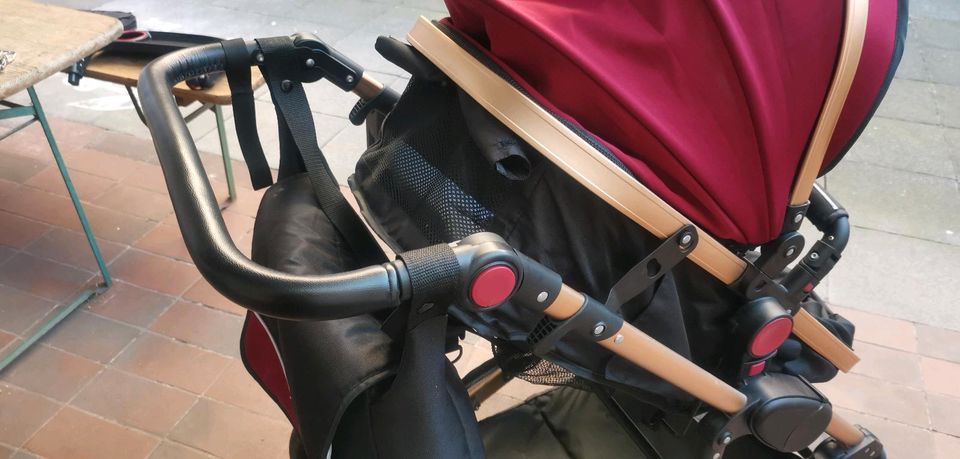 Kinderwagen Buggy mit Autoschale Babyschale in Mülheim (Ruhr)