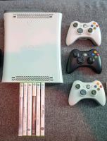 XBox 360 in weiss mit Zubehör und Spielen Niedersachsen - Wunstorf Vorschau