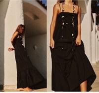 Zara Maxi Kleid schwarz Popelin Innenfutter aus Baumwolle, Gr M Berlin - Wilmersdorf Vorschau