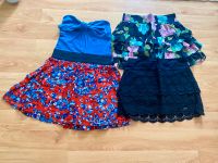 Kleid Rock Blumen trägerlos Bandeau Hollister S 36 Hessen - Hattersheim am Main Vorschau