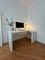 MALM Schreibtisch mit Ausziehplatte, weiß - Ikea Ludwigsvorstadt-Isarvorstadt - Isarvorstadt Vorschau