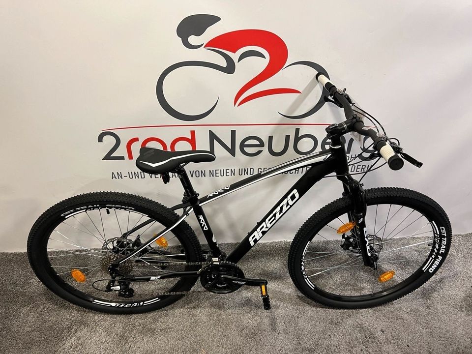 AREZZO ROCO 27,5 Zoll Alu Fahrrad MTB Hardtail 24 Gang Neu in Neuberg