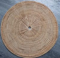 Untersetzer, Tischset, Platzset, Ø 34cm, Rattan, geflochten Hessen - Habichtswald Vorschau