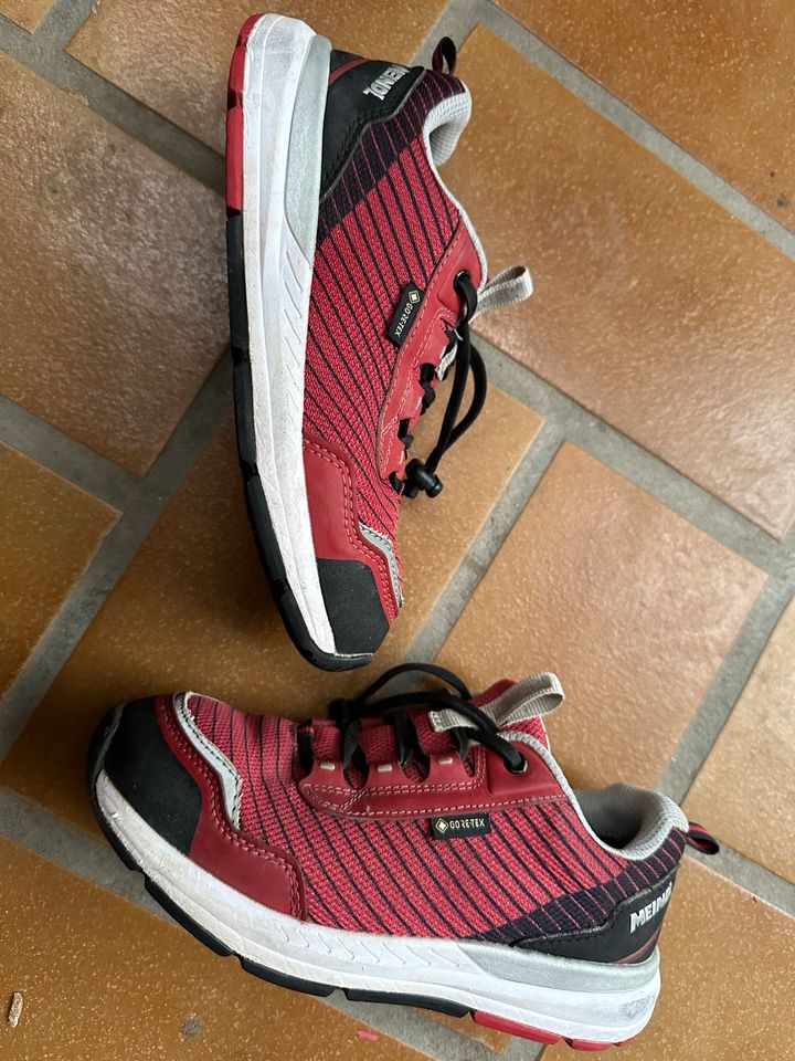 Meindl GTX Gore Kinder Wanderschuhe rot 32 in Rülzheim