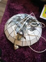 Große deckenlampe hängelampe blei Metall Glas tiffany? Nordrhein-Westfalen - Oerlinghausen Vorschau