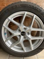 Borbet Alu mit Semperit Winterreifen 215x17 Kia Hyundai Mazda Bayern - Reichenbach Vorschau