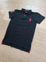 US Polo Assn. Polo Shirt Schwarz Rot | Größe S | Herren T-Shirt Pankow - Weissensee Vorschau