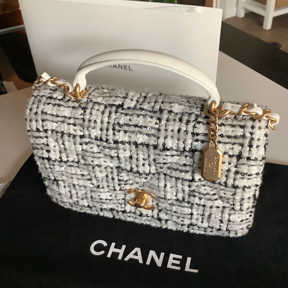 Chanel Tweed Tasche NEU ❤️ in Geversdorf