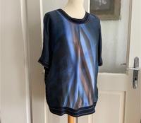 Gerry Weber Collection Shirt Bluse 40/42 L Blautöne Farbverlauf Bayern - Augsburg Vorschau