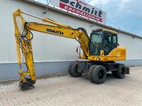 Komatsu PW140 / Mobilbagger / MS10 / inkl. Löffelpaket Hessen - Fulda Vorschau