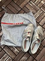 PRADA Leder-Sneaker / Turnschuhe in Größe 7,5 (40,5 EU) Hamburg - Wandsbek Vorschau