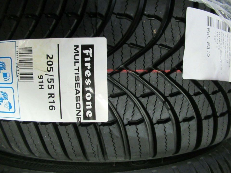 Firestone Multiseason 2 - 205/55R16 91H Allwetterreifen Neu !! in  Rheinland-Pfalz - Ockenheim | Reifen & Felgen | eBay Kleinanzeigen ist  jetzt Kleinanzeigen