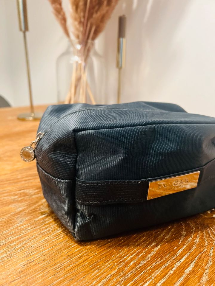 Bvlgari Kosmetiktasche Tasche grau blau in Hamburg