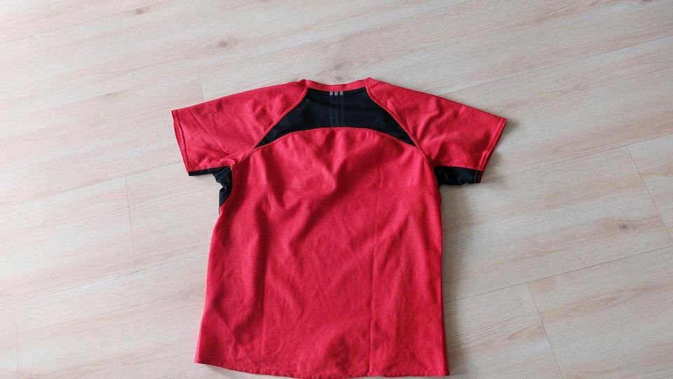 Adidas Funktionsshirt Shirt rot schwarz M 38 Damen Sport Training in Sonthofen