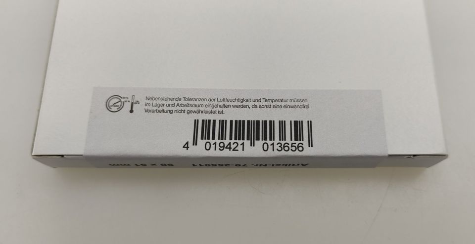 300 Packungen Haftetiketten 98x51mm, Restposten Paletten Großhandelwaren kaufen in Tanna