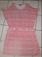 Süßes Sommer Kleid Rot weiß mit Streifen Gr 48 Neu Saarland - Ottweiler Vorschau