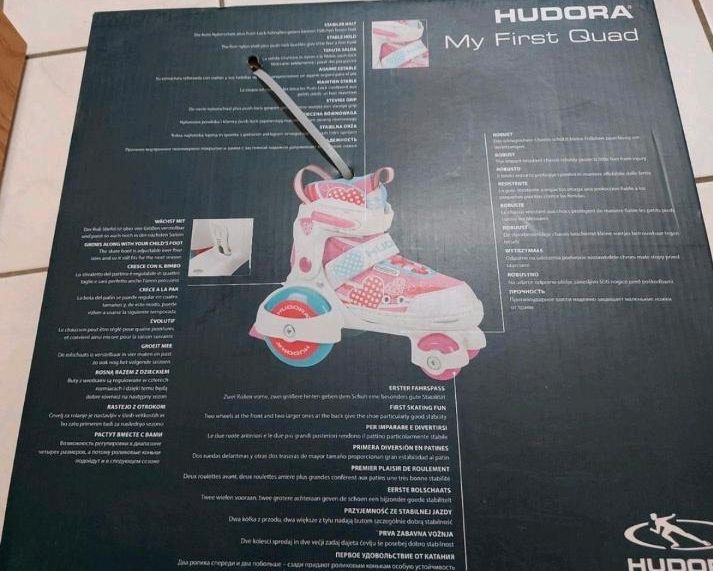 HUDORA ROLLSCHUHE "QUAD" INLINER, Gr. 30-33, verstellbar, NEU in Mülheim (Ruhr)