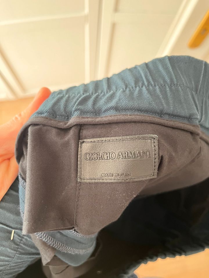 Giorgio Armani Short kurze Hose Bermuda 52 L Blau in Frankfurt am Main