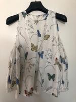 Zara Bluse Cut Outs Schmetterlinge Top Off Shoulder Hemd Gr.S Top Hessen - Maintal Vorschau