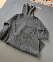 Mexx Longpullover Kleid Gr. S/36 grau Wollanteil Niedersachsen - Uelzen Vorschau