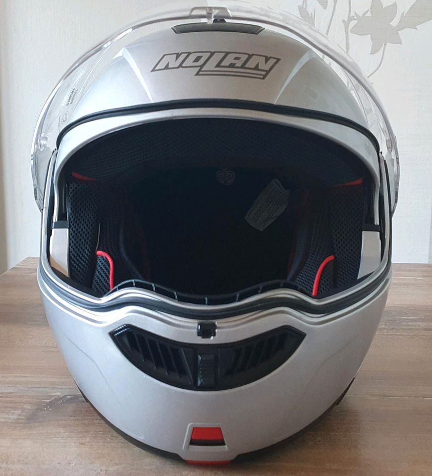 Motorradklapphelm, Nolan N 104 A, N-Com, Größe S, Pinlock in Zeven